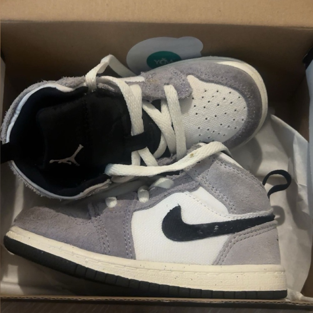 Nike jordan’s (worn only a few times) its velvet material .